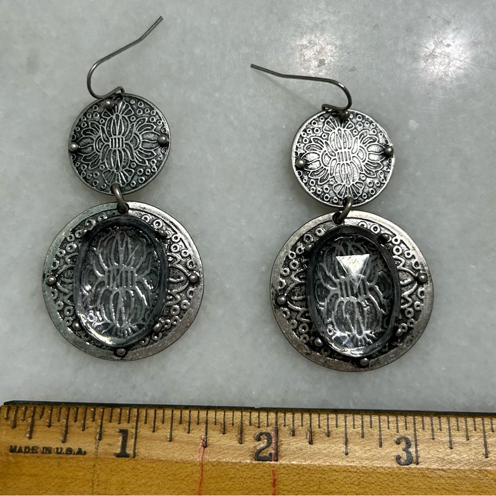 Chico's Silver Toned Earrings